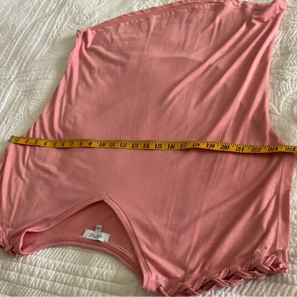 MY STYLE, PINK JERSEY TOP, SIZE: L/G - Picture 5 of 8